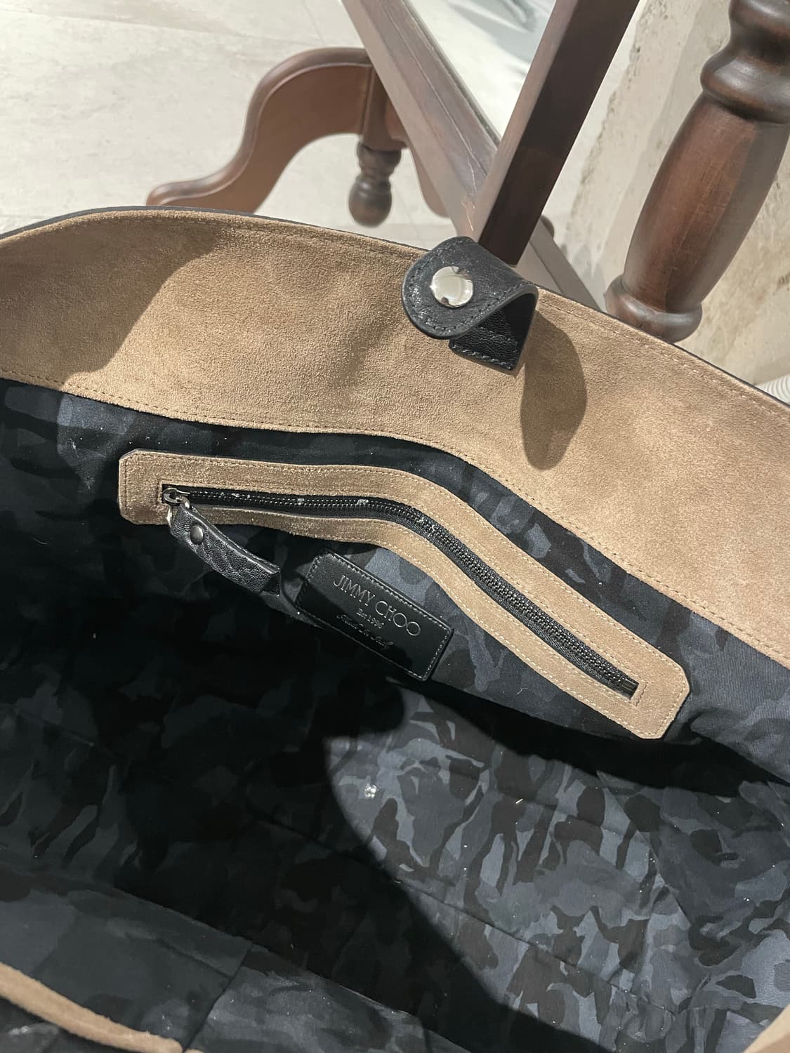 [풀구성/정품] 지미추(Jimmy Choo) 스웨이드 레더 멀티 백팩 상품이미지6