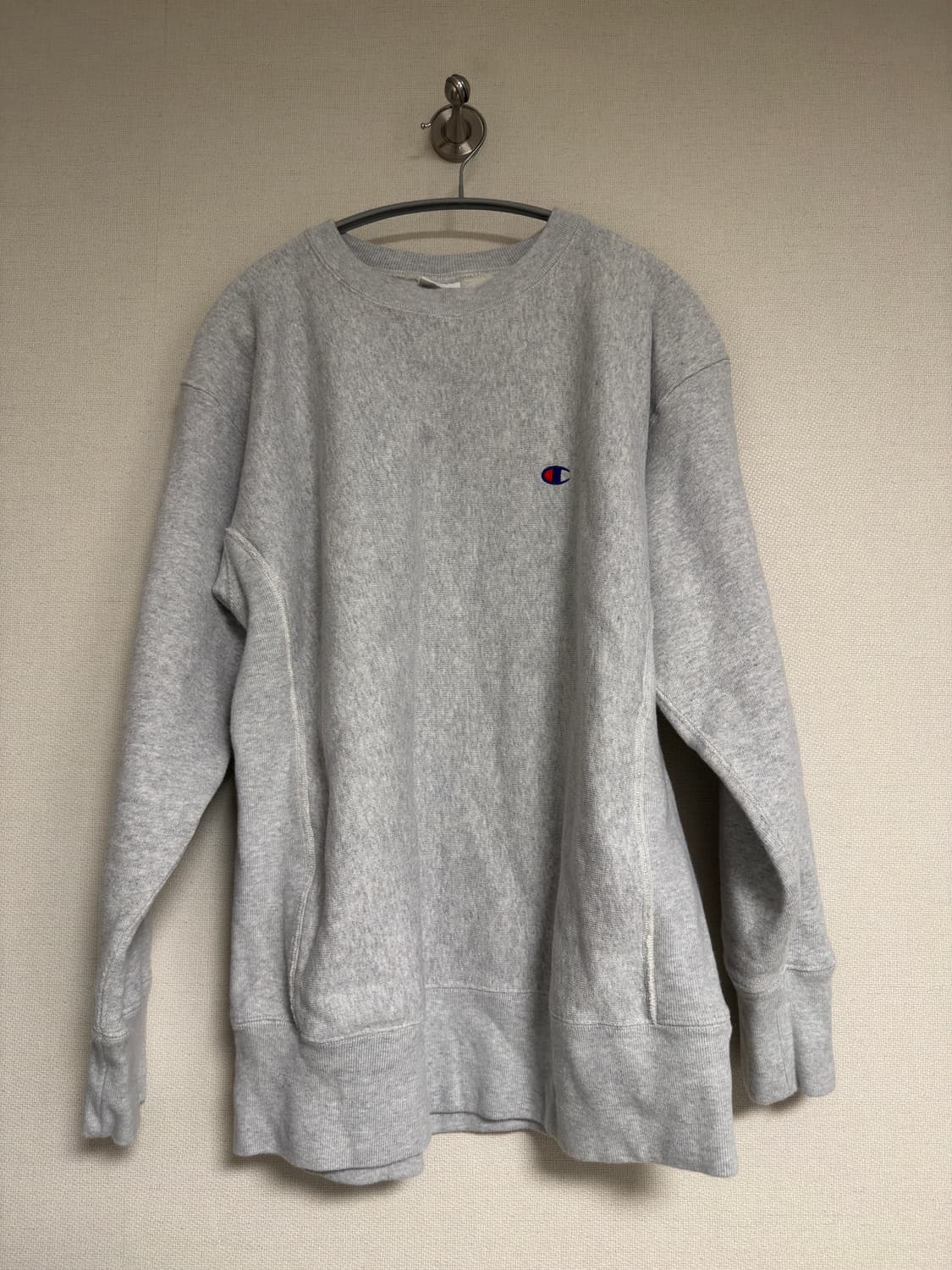 [XL] 챔피온 ASIA Reverse Weave 블루택 115oz 기모 상품이미지1