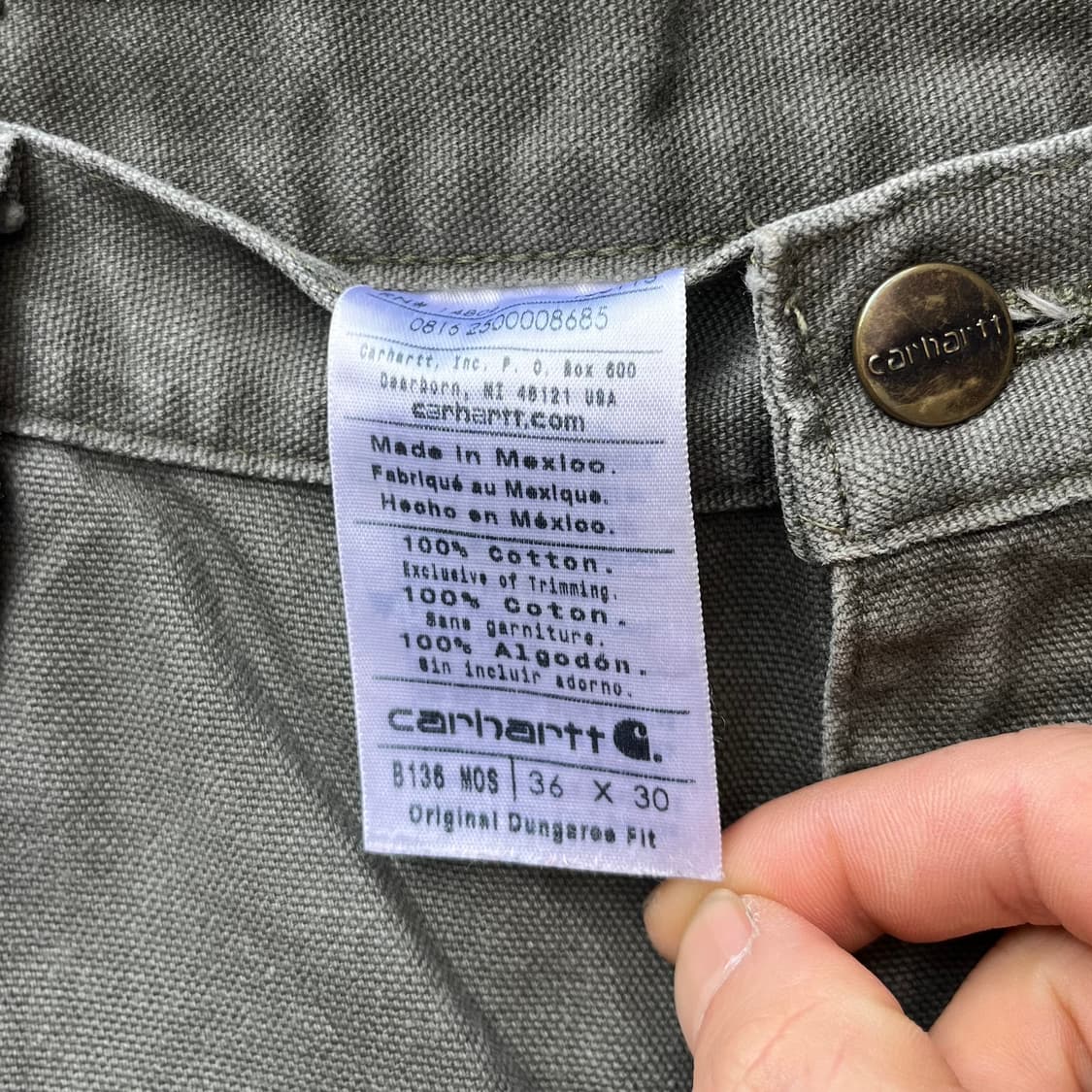 Carhartt 더블니 팬츠 (36“) 상품이미지6