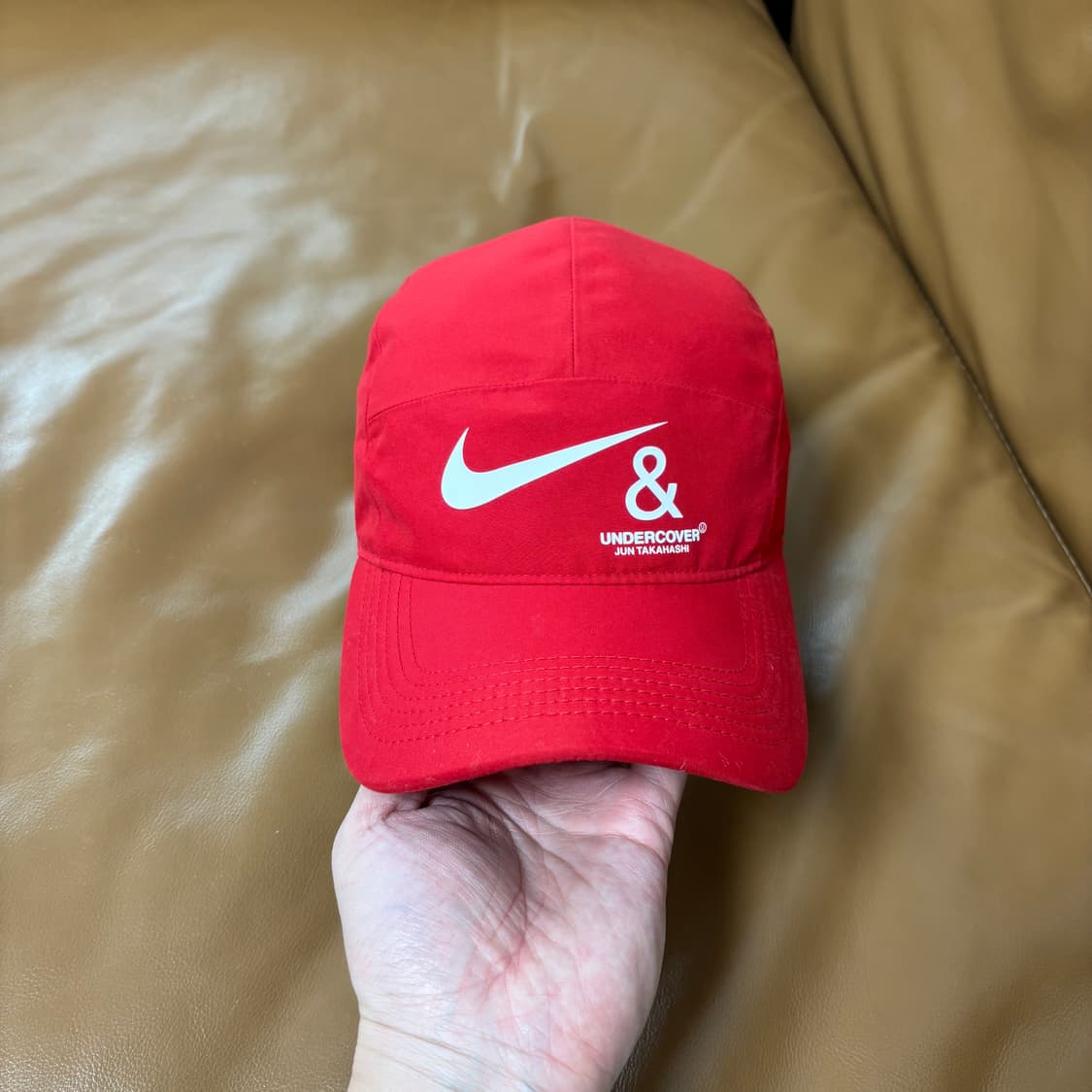 나이키 언더커버 NRG AW84 러닝캡 캠프캡 모자 레드 상품이미지3
