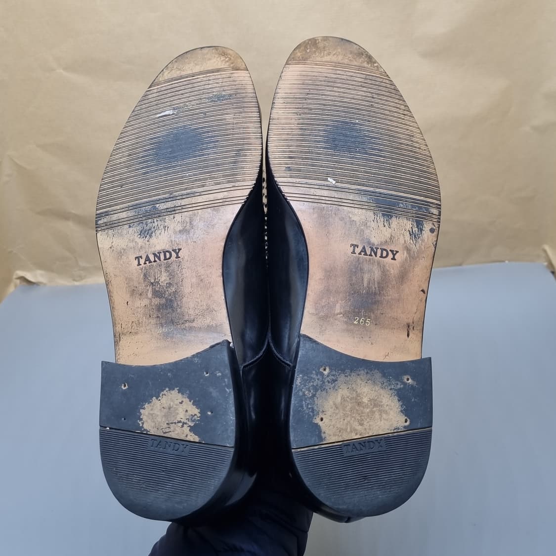 탠디 남성정장구두 실사이즈255 상품이미지3