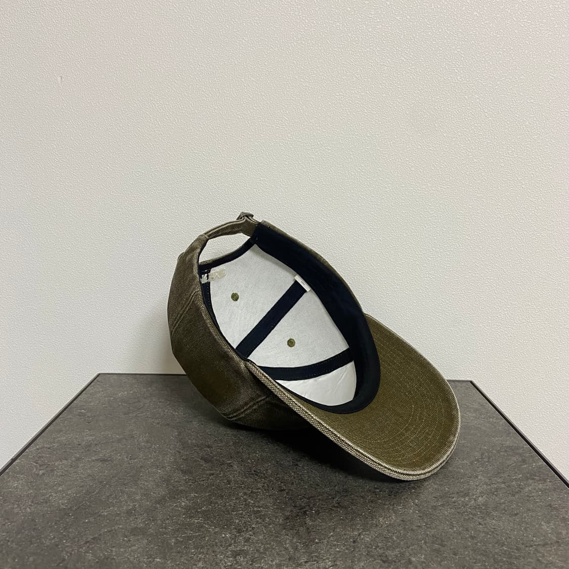 (OS) 슈프림 S로고 볼캡 모자 워시드 올리브 상품이미지7