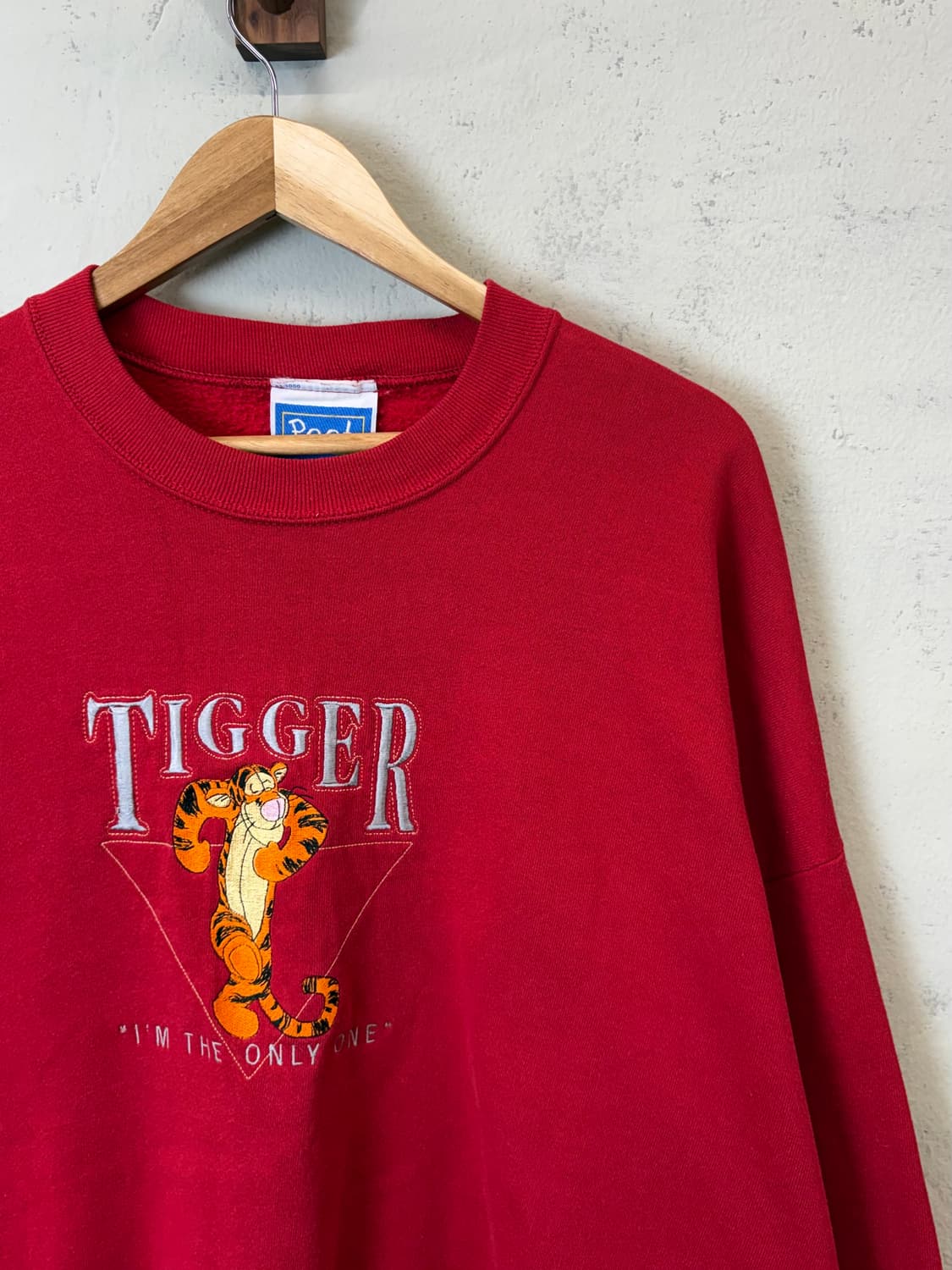 디즈니 푸우 90s 빈티지 티거 스웻셔츠 상품이미지2