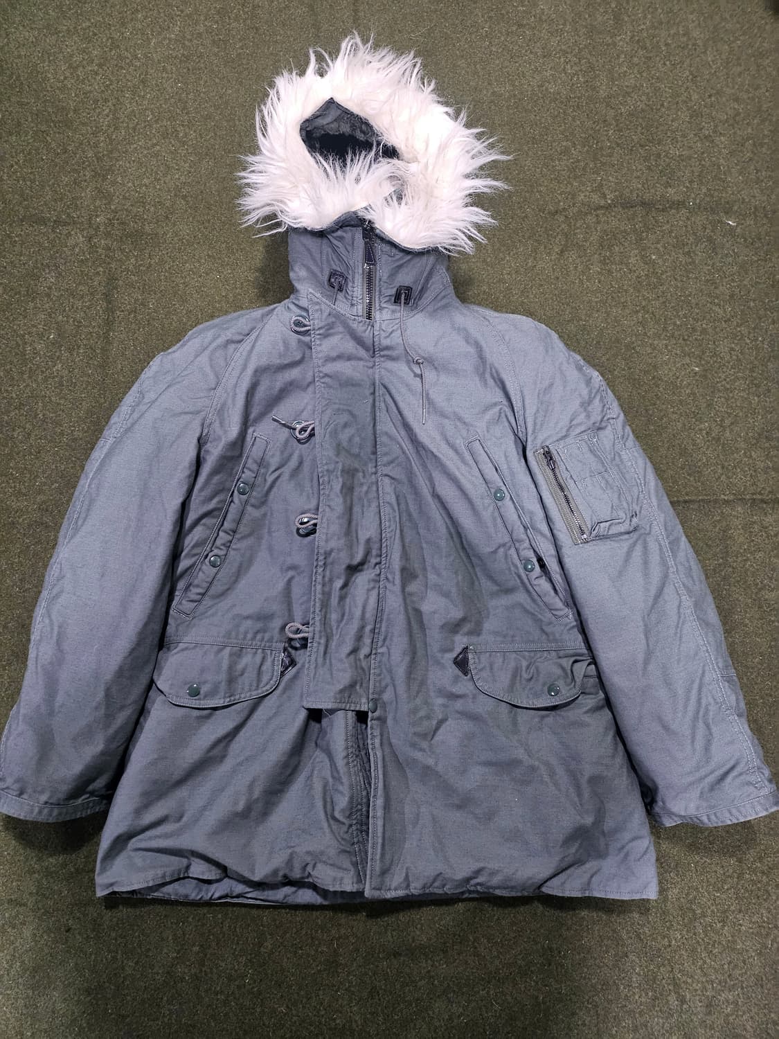 90s 미군오리지날 n3b 파카 신품 LR 상품이미지1