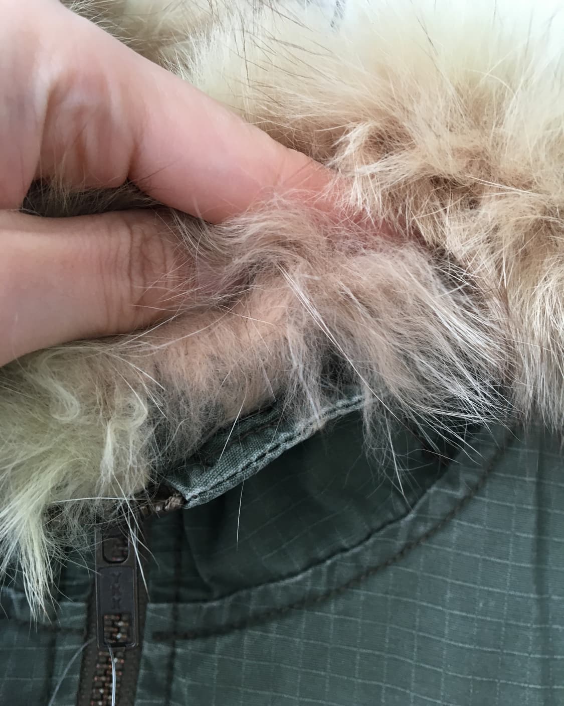 Fur hood jacket 상품이미지4