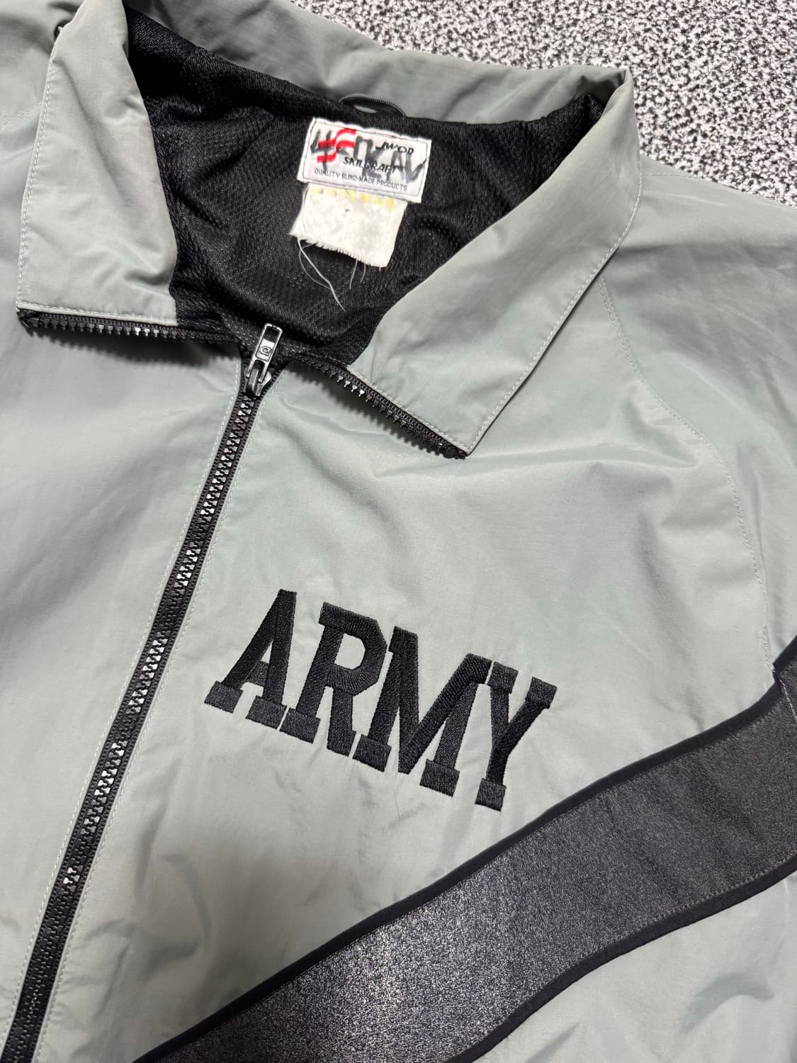 IPFU 자켓 점퍼 U.S ARMY 바람막이 상품이미지6