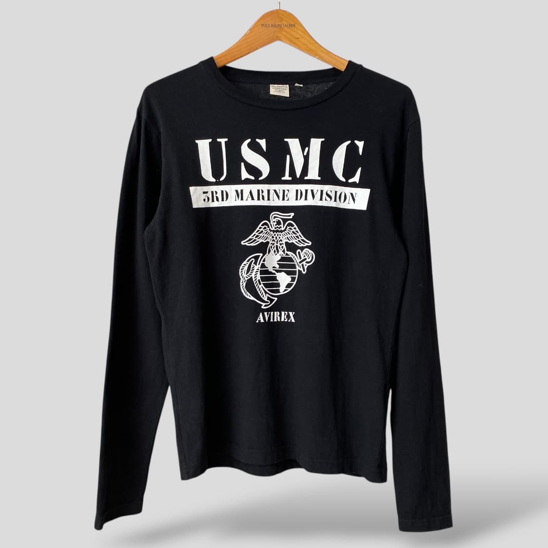 (M)Avirex 아비렉스 USMC 긴팔티셔츠 상품이미지1