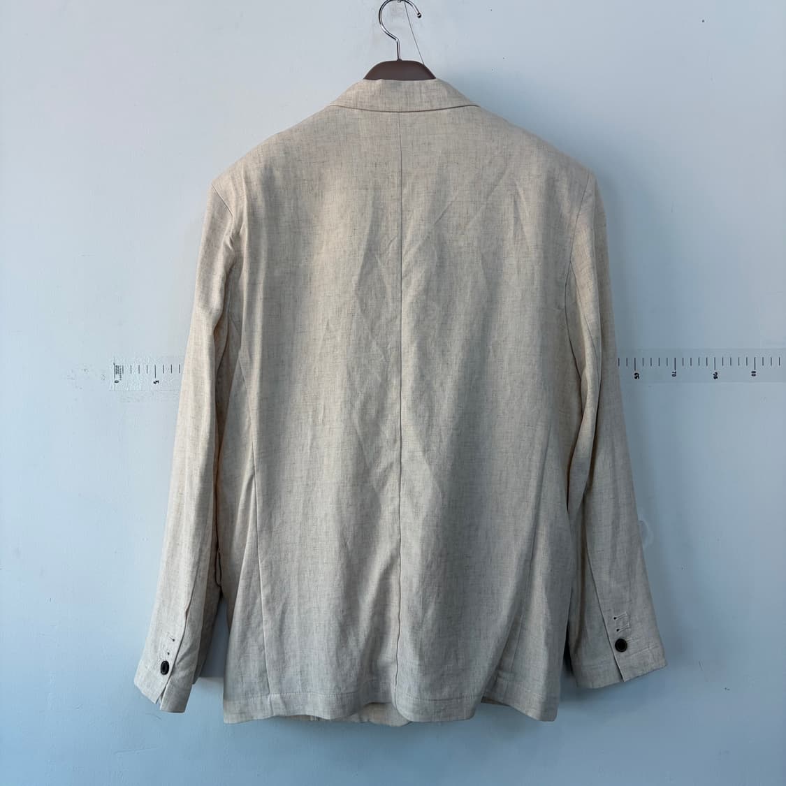 mmore 베이지색 린넨 블레이저 자켓 상품이미지3