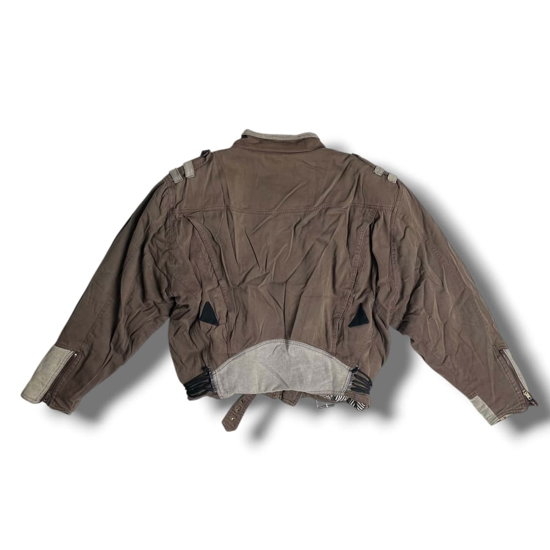 Ernesto 파워숄더 코튼 봄버 (italy)   상품이미지5