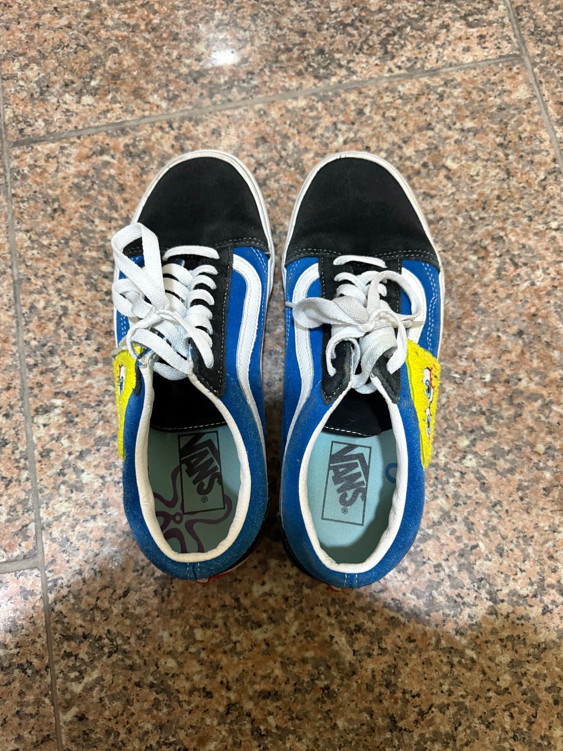 반스 x 스폰지밥 올드스쿨 스마일 패치 상품이미지3