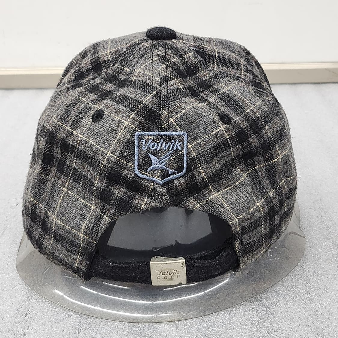 볼빅 정품 골프모자 울50% 체크패턴  프리 상품이미지5