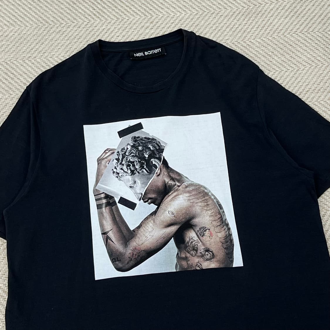 닐바렛 프린팅 반팔티 r3588 상품이미지3