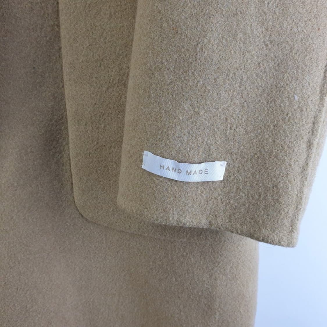 스파오 여성S 카멜 핸드메이크 롱코트 M5913 상품이미지3