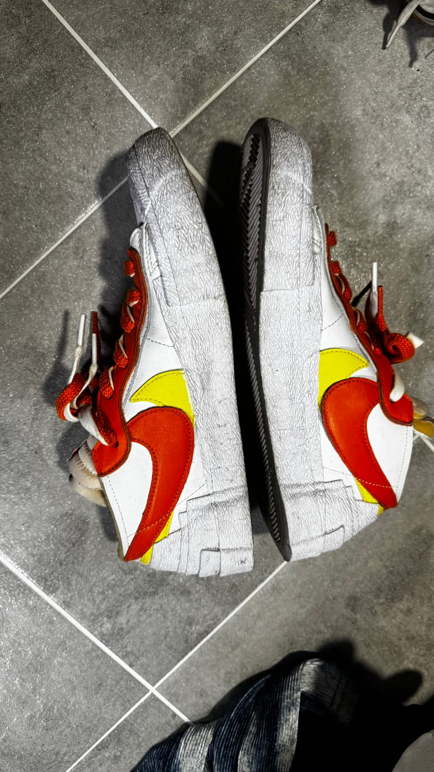 나이키 x 사카이 블레이저 로우 마그마 오렌지 상품이미지3