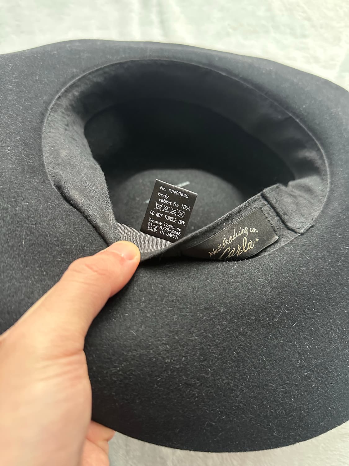 Ca4la rabbitfur 페도라 상품이미지5