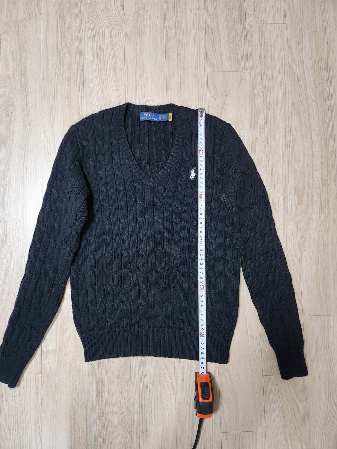 폴로랄프로렌 케이블브이넥니트 (S 상품이미지4