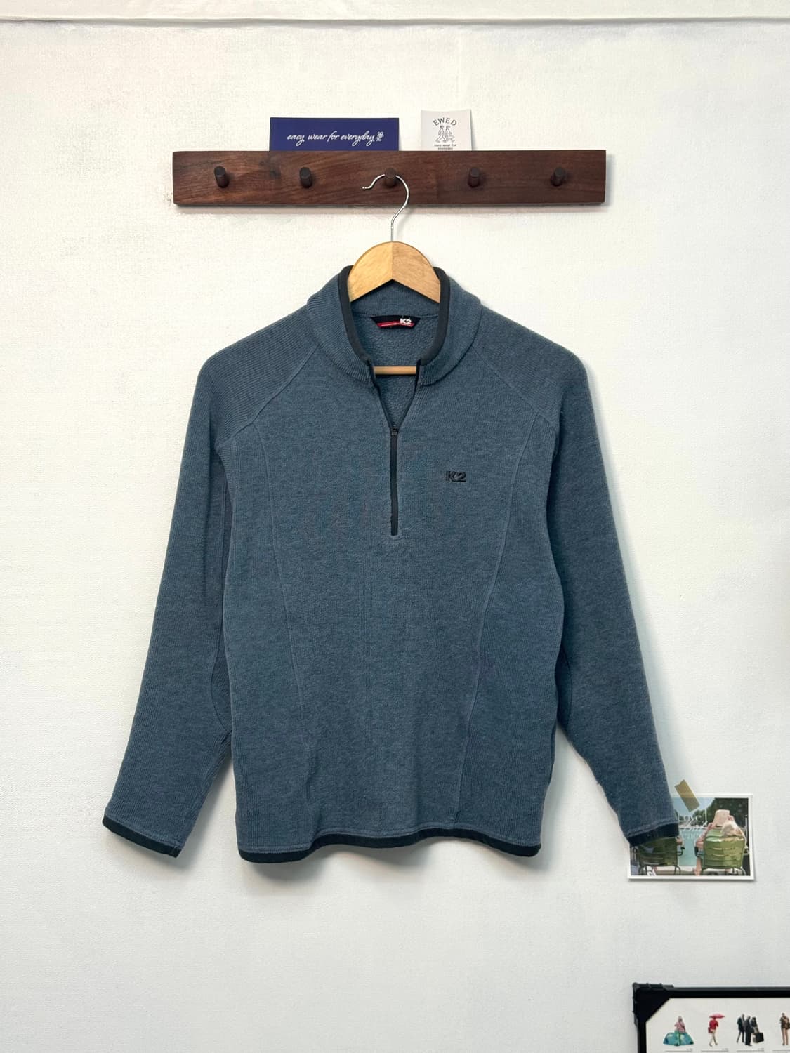 K2 half zip-up/T114 상품이미지1