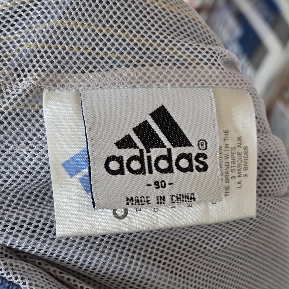 00s 아디다스 라이트블루 삼선 트레이닝 트랙팬츠 상품이미지9