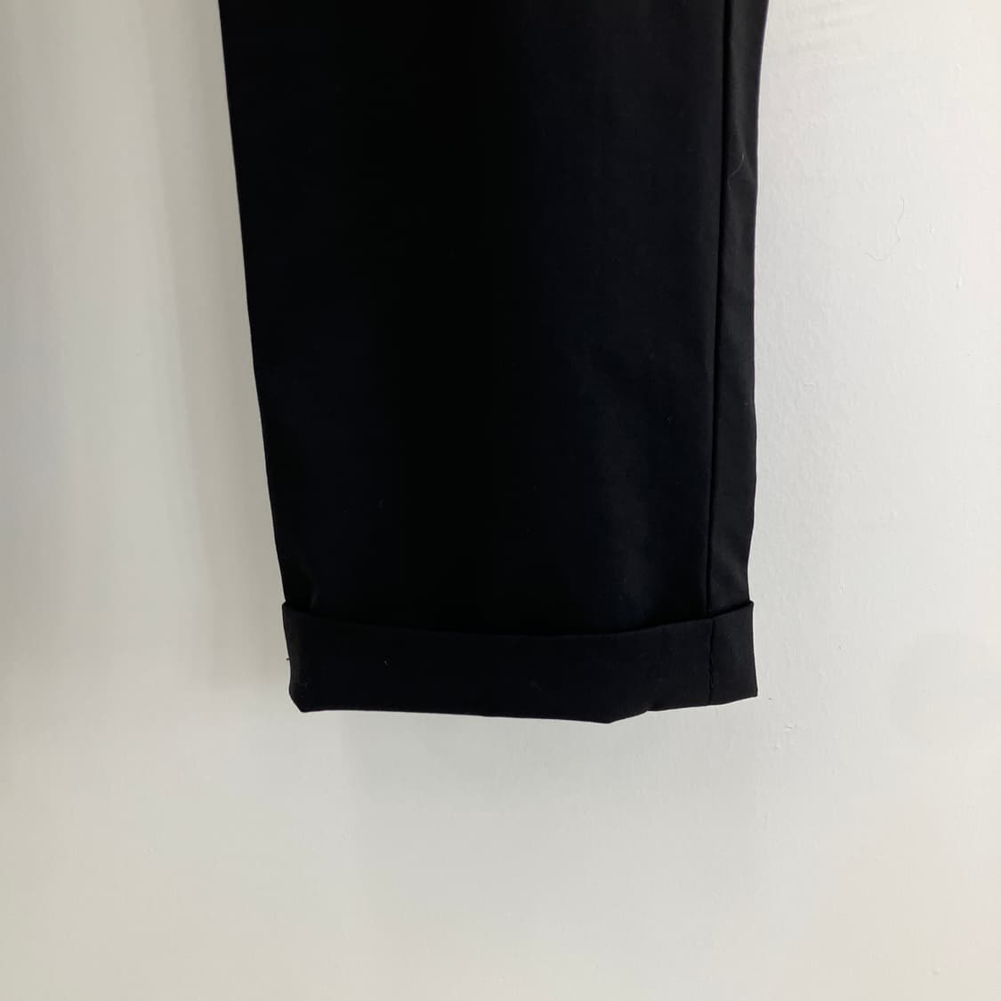 프라다 블랙 원모 노턱 슬랙스 상품이미지5