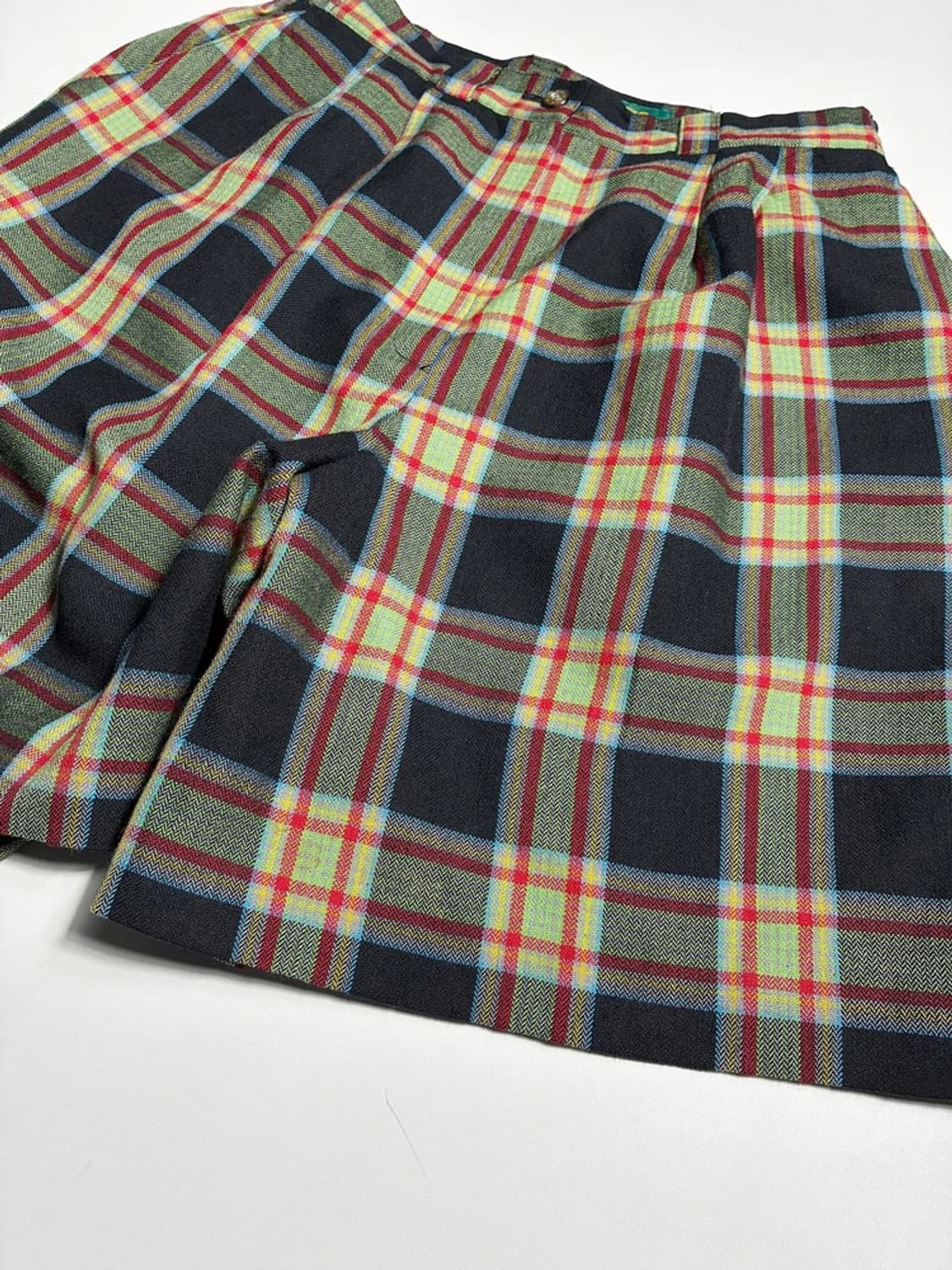겐조 KENZO 골프 90's 체크 패턴 반바지 R2015 상품이미지4