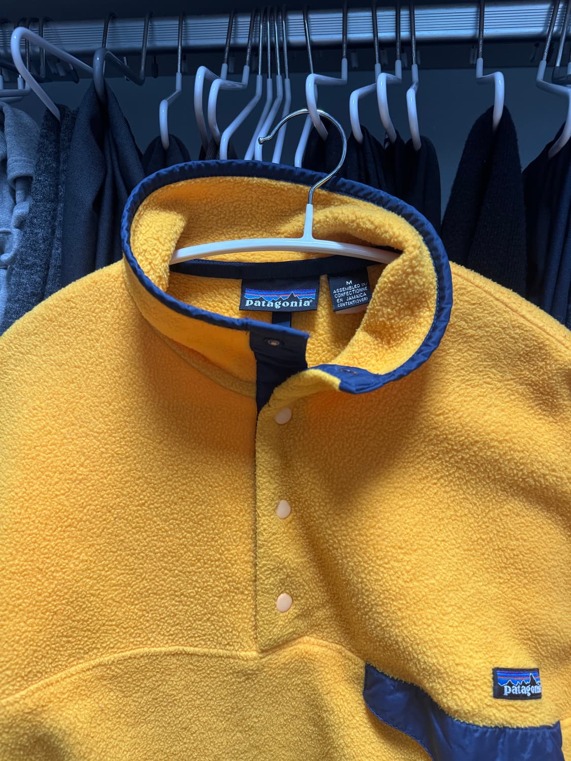파타고니아 신칠라 빈티지 90‘s 옐로우 M 상품이미지5