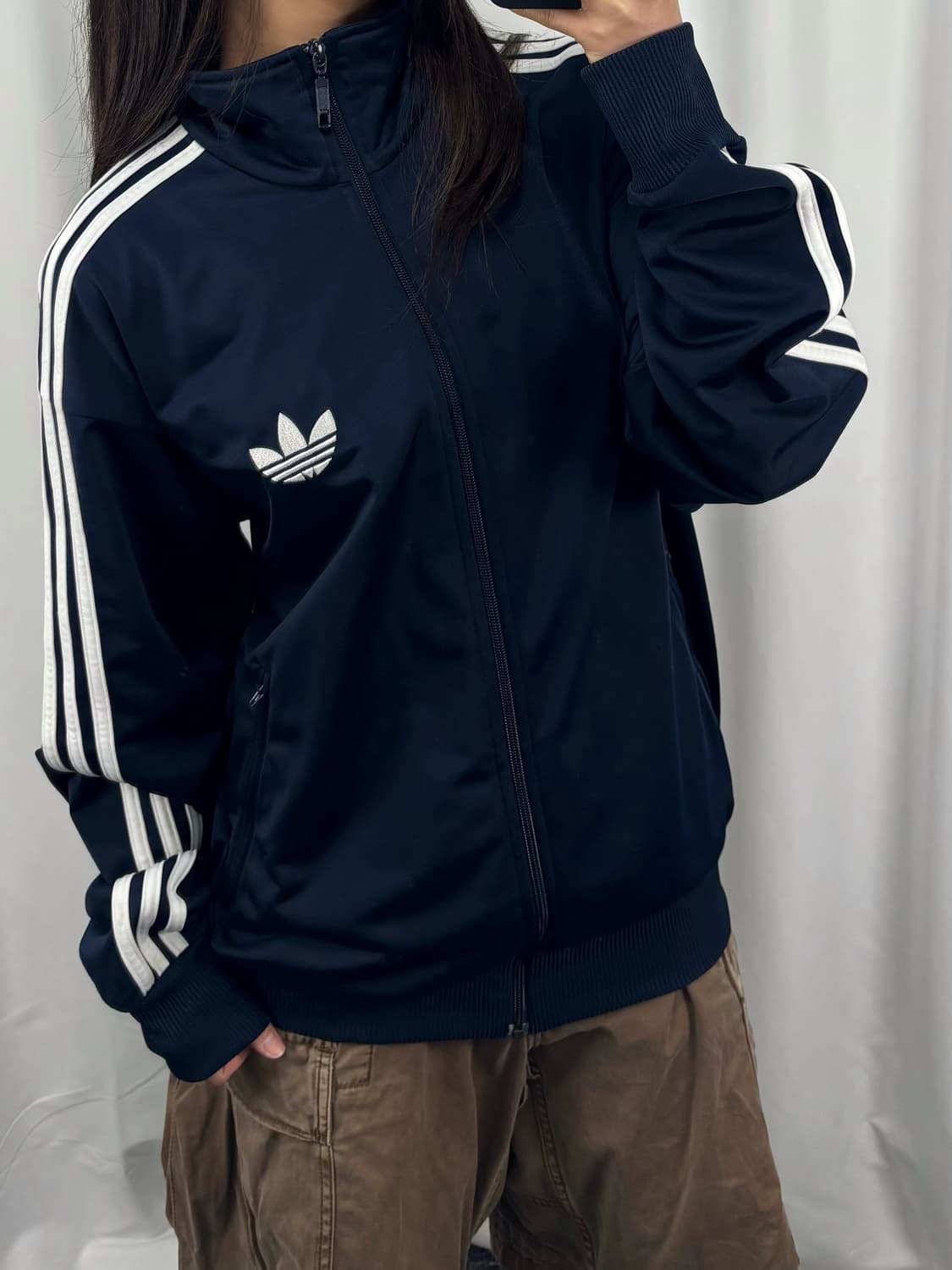 아디다스 네이비 파이어버드 트랙탑 져지 상품이미지2