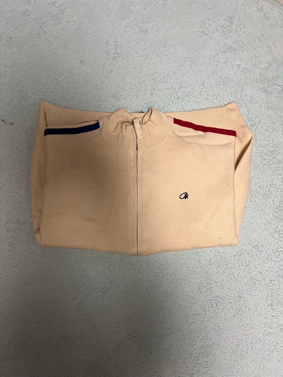 센트럴 씨 코르테이즈 VVS 니트 집업 크림 상품이미지4