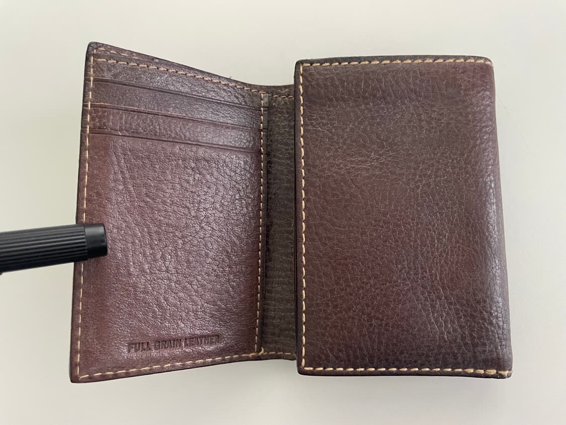 빈티지 리바이스 레더 트리플 폴드 지갑 상품이미지2