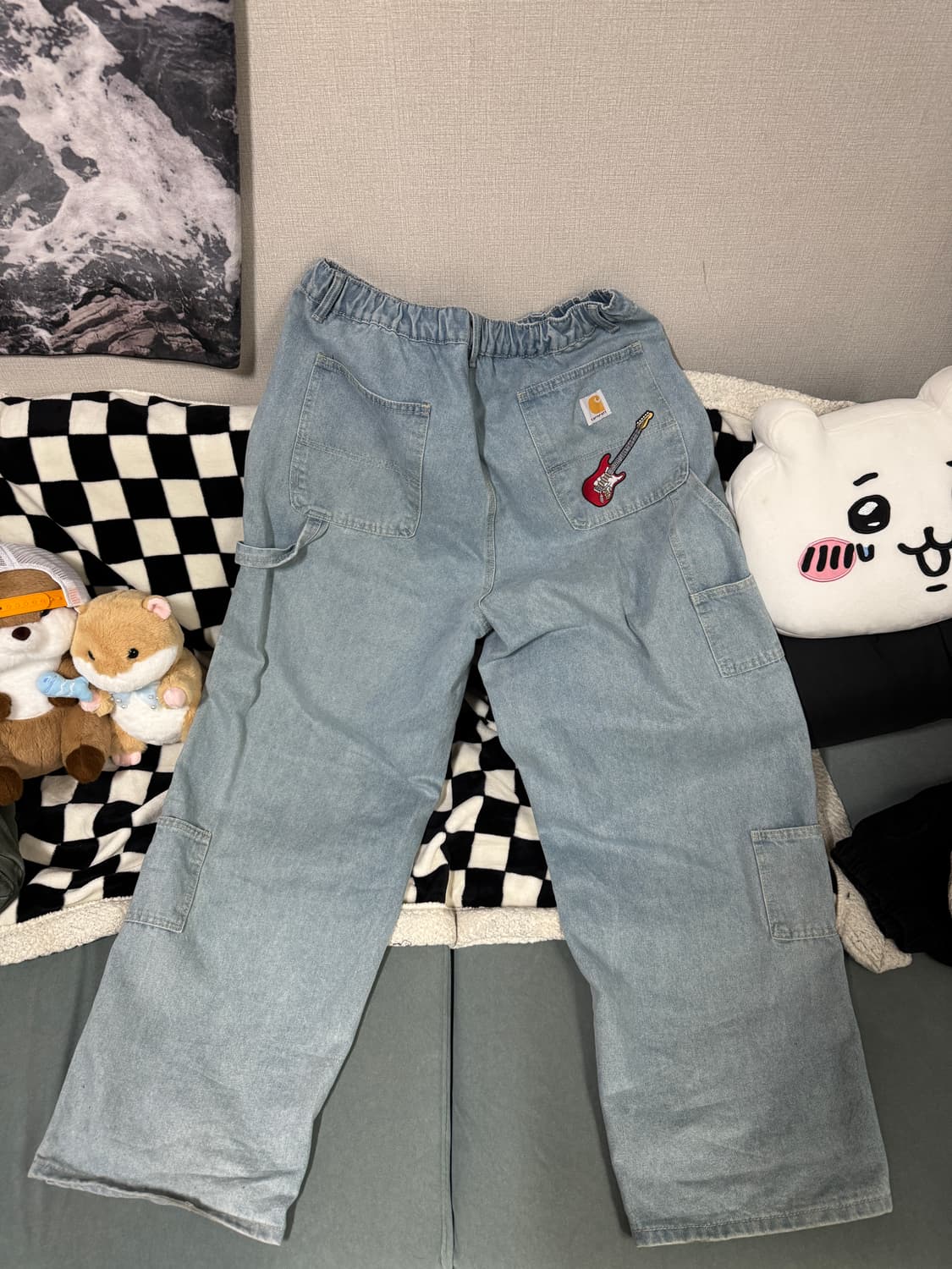 칼하트 더블니 카펜터 팬츠 상품이미지2