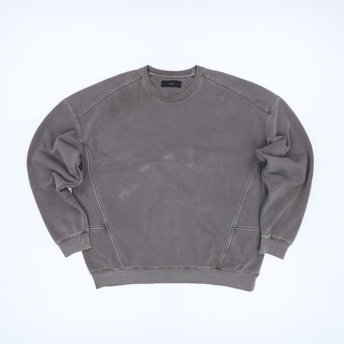 2XL 일꼬르소 가먼트다이 헤비 스웻셔츠 맨투맨 4226 상품이미지1