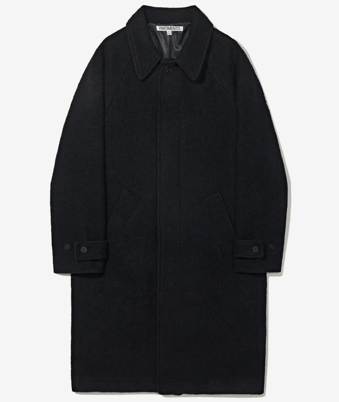 파르티멘토 블랙 코트 상품이미지1