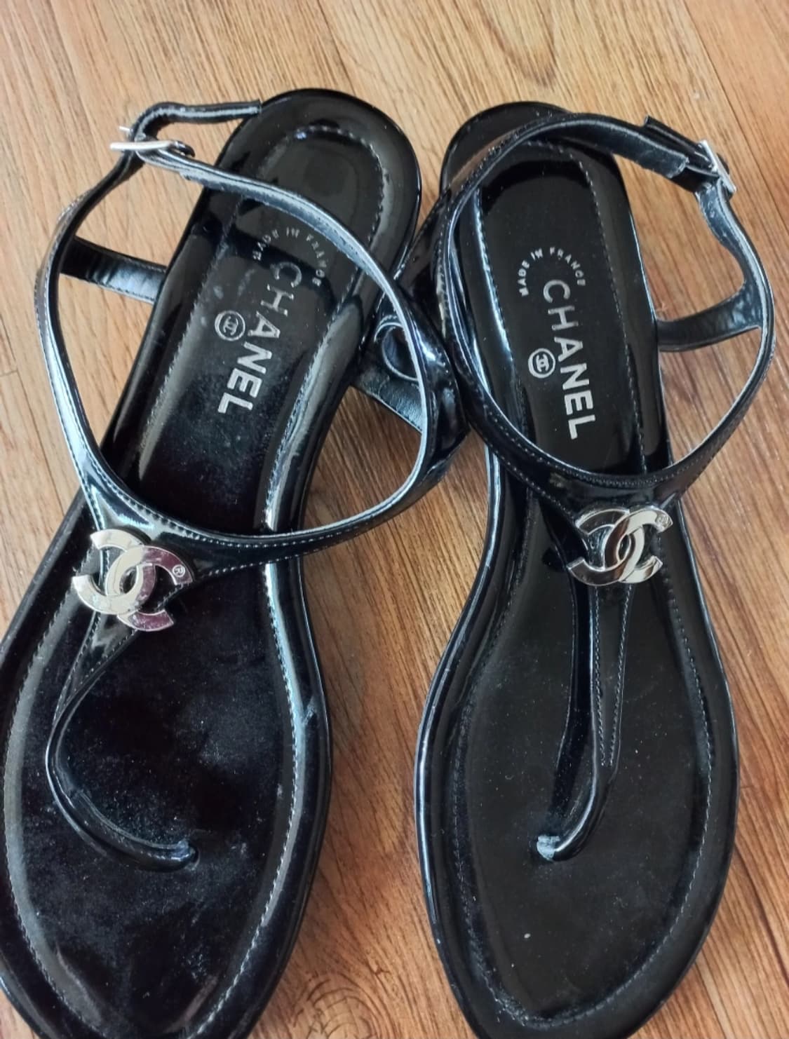 (정품)샤넬 샌들 250 상품이미지4