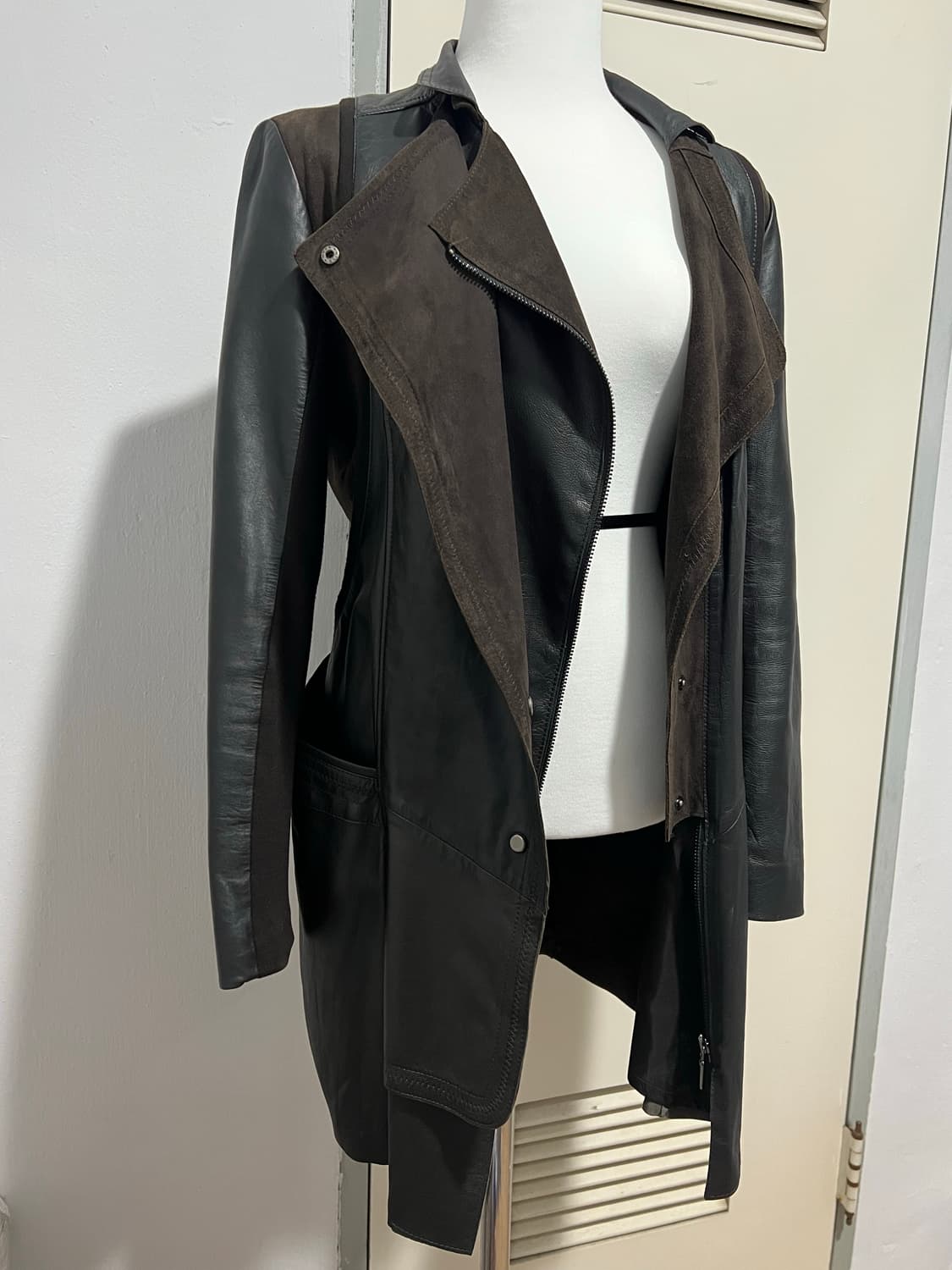 크로커다일 리얼 레더 코트 상품이미지4