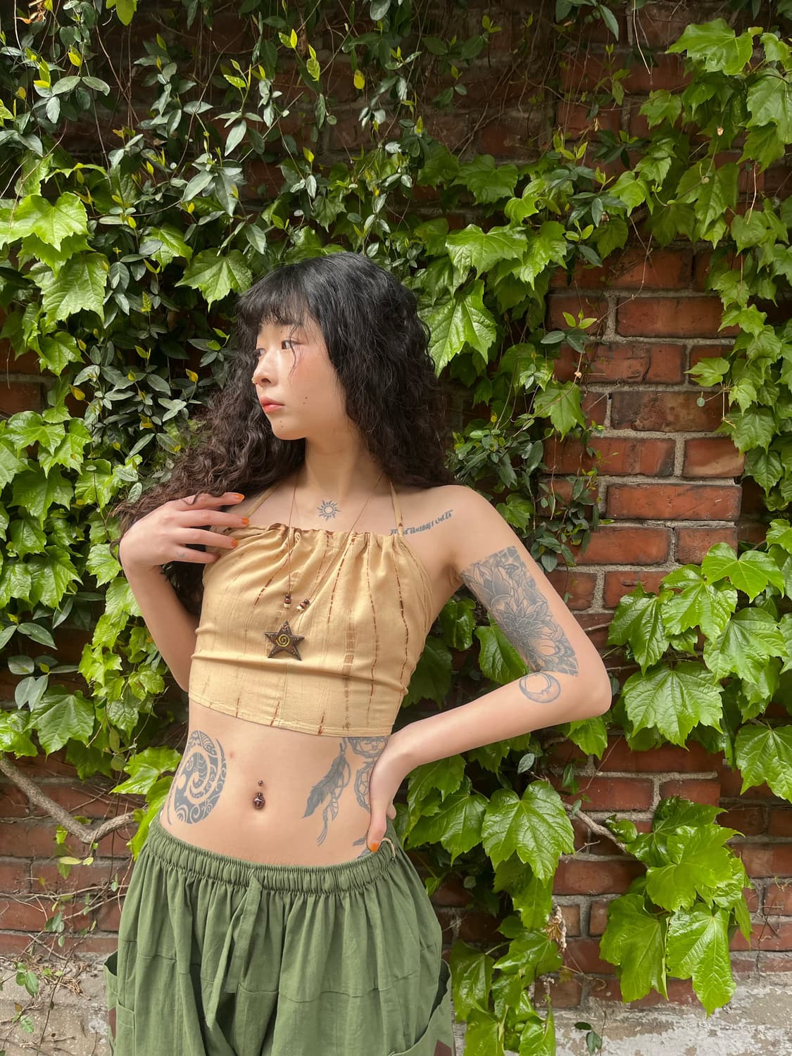 히피 타이다이 홀터넥 상품이미지2