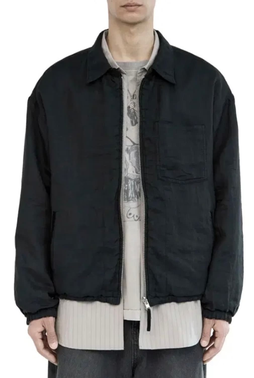 폴리테루 라미 카모 리버시블 재킷 상품이미지4