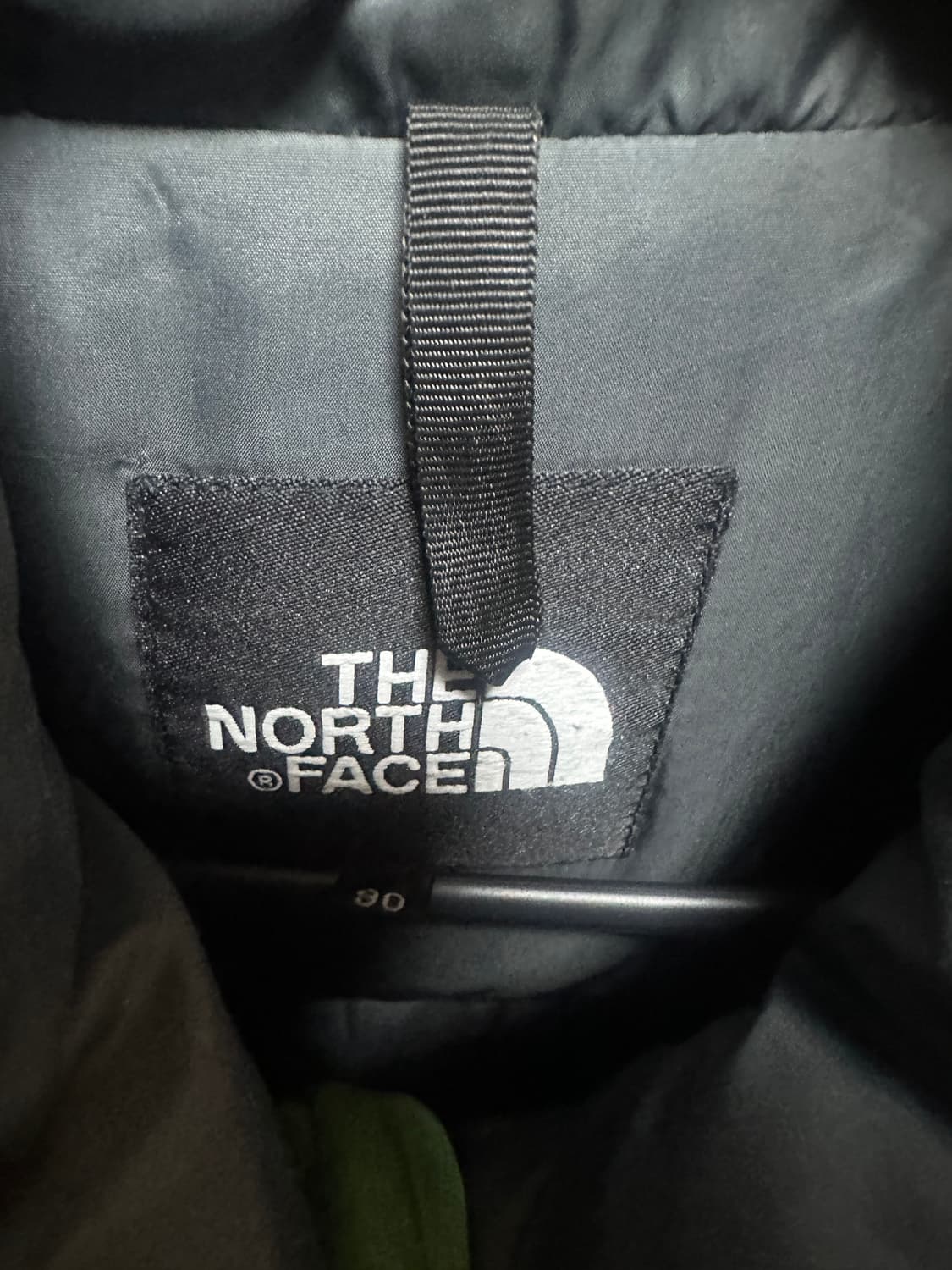 노스페이스 눕시 개코그린 패딩 상품이미지2