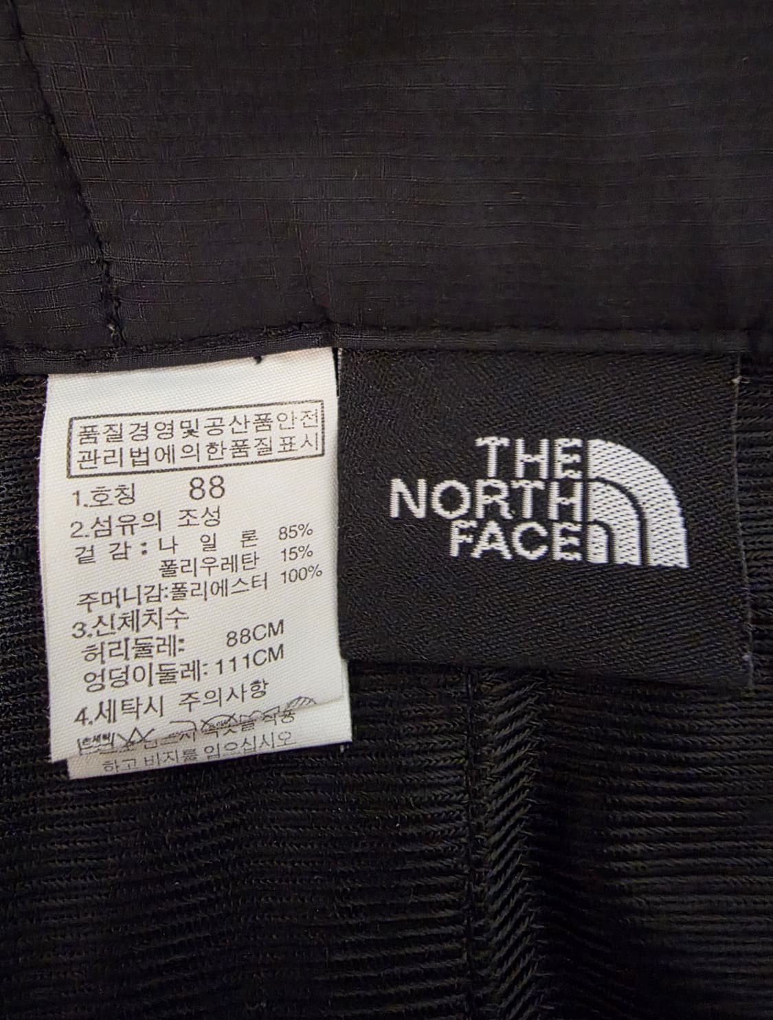 노스페이스 스판 등산 반바지 Black 88 (33인치)
 상품이미지5