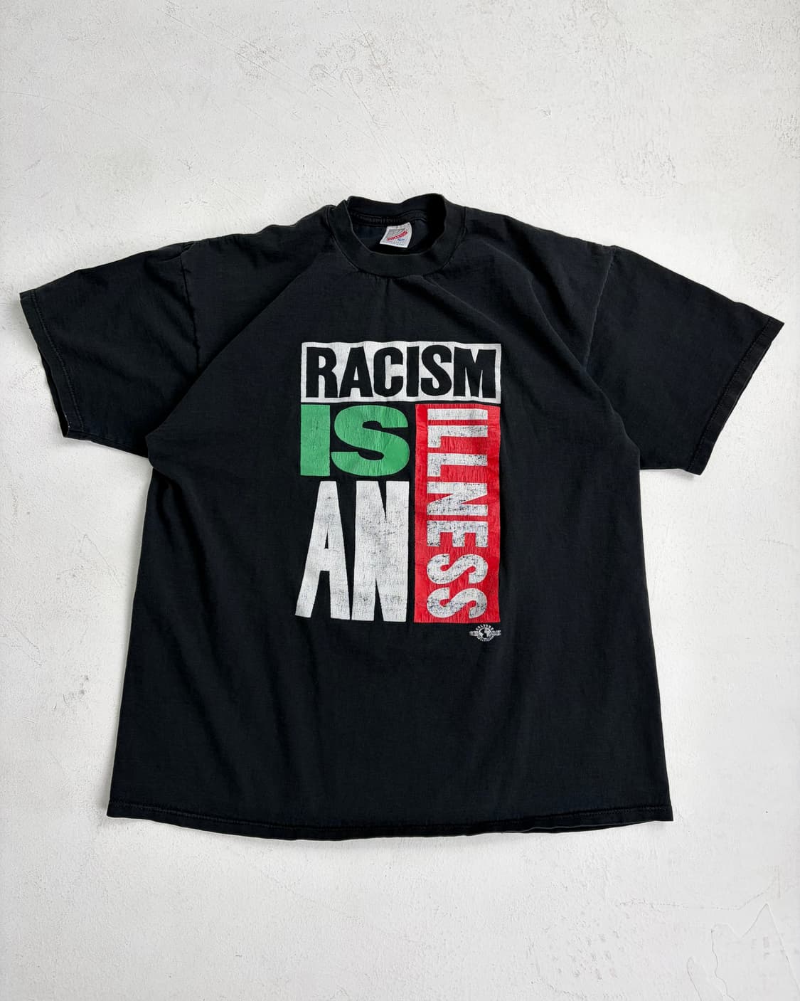 90s Racism Tee (black) 상품이미지1