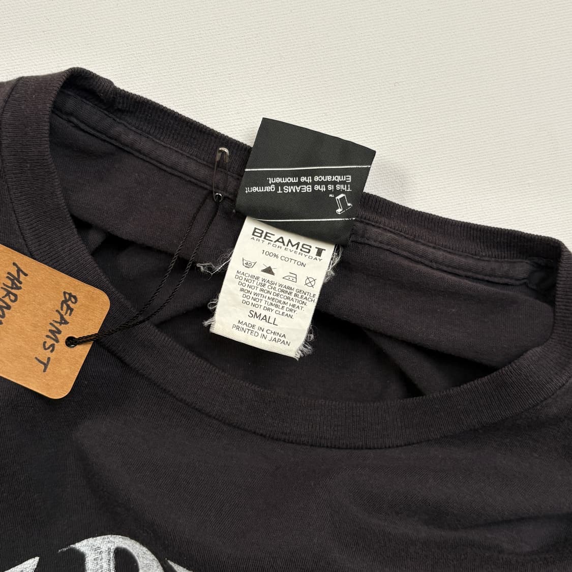 [S] BEAMS-T HARMONY T-shirt 상품이미지6