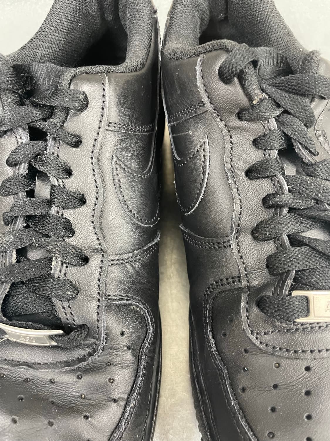 나이키 에어포스1 블랙 275  상품이미지8