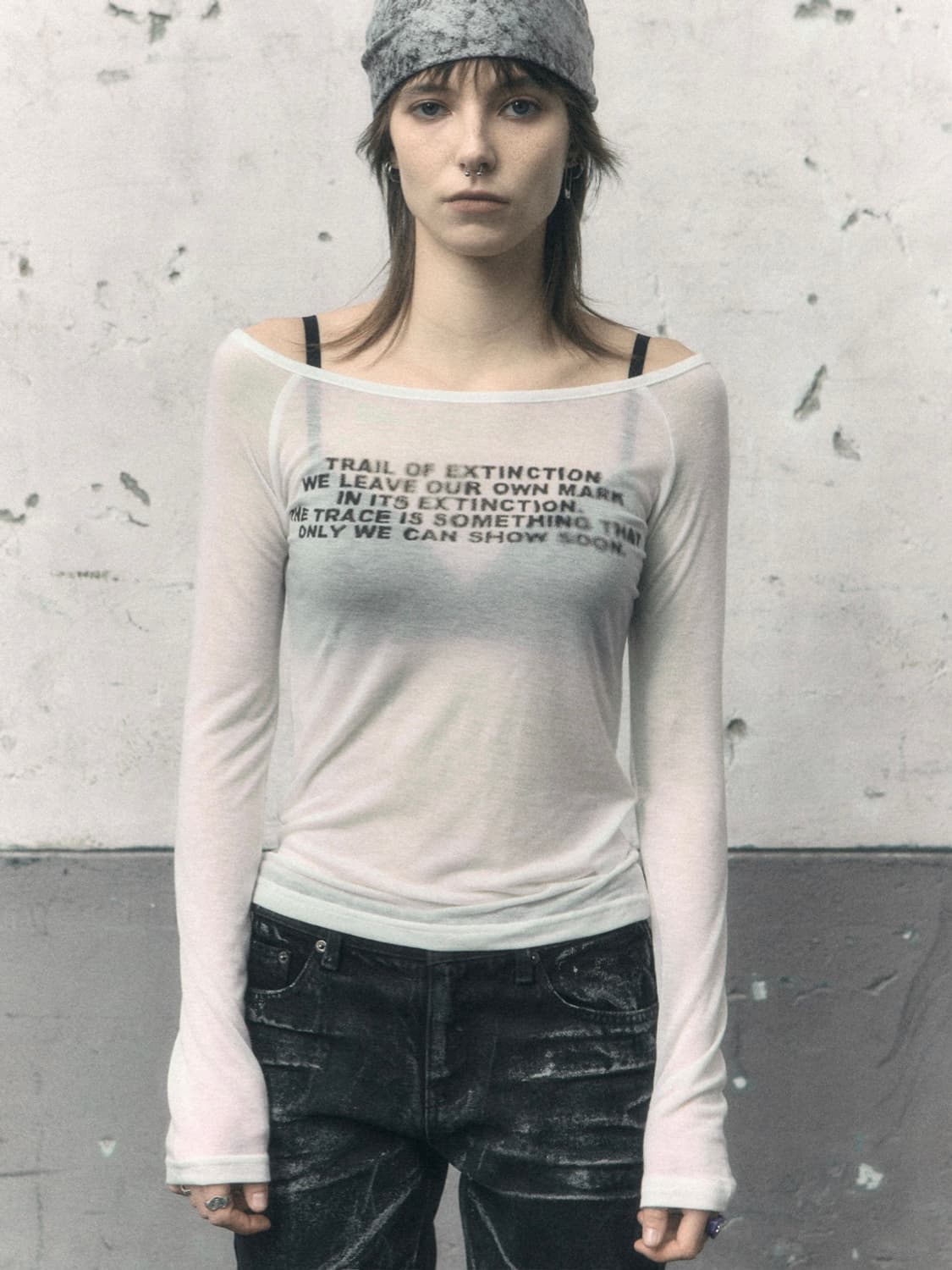 보헴서 프린티드 롱 슬리브 상품이미지3