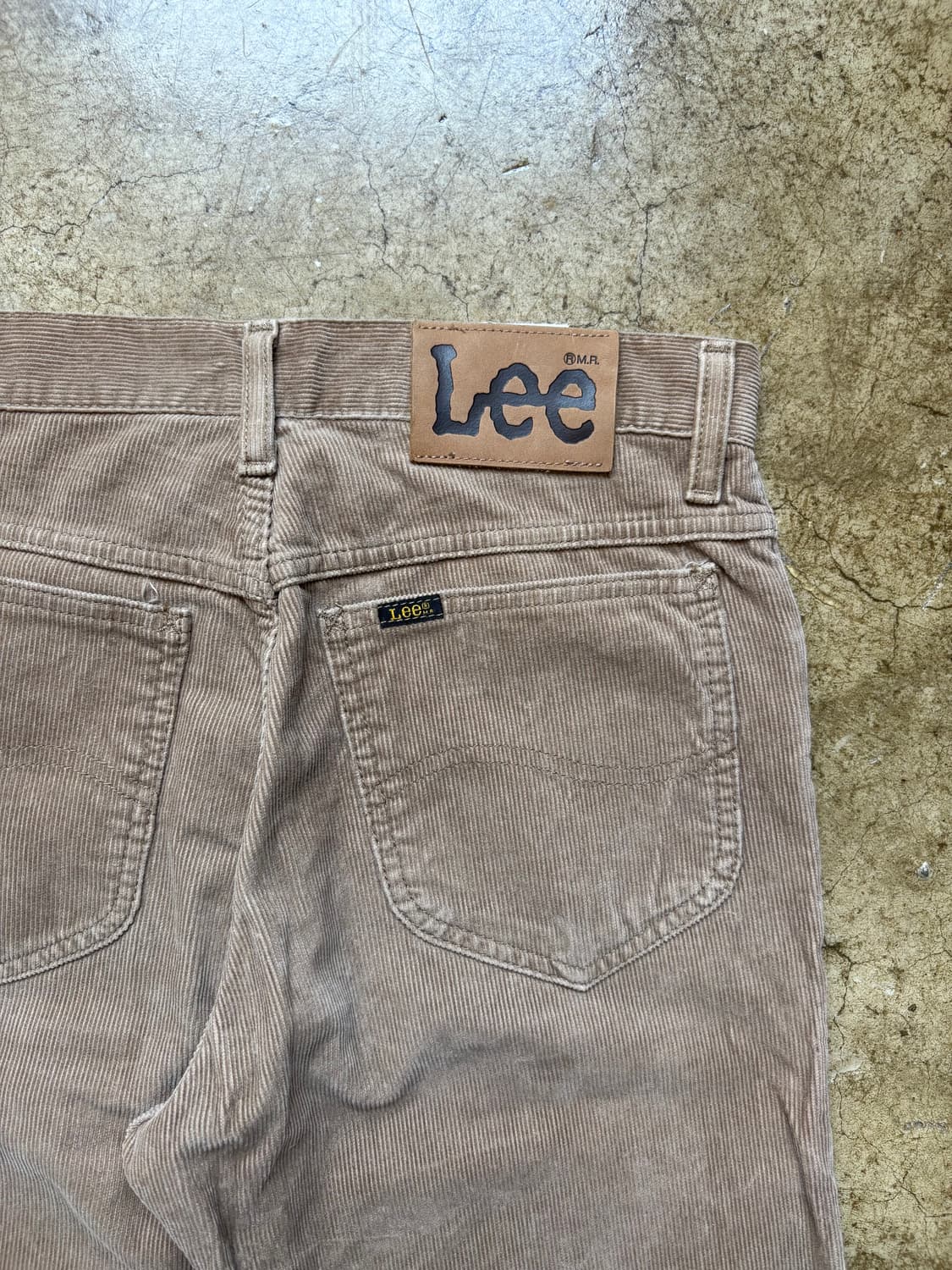 Lee 빈티지 베이지 코듀로이 팬츠 상품이미지4
