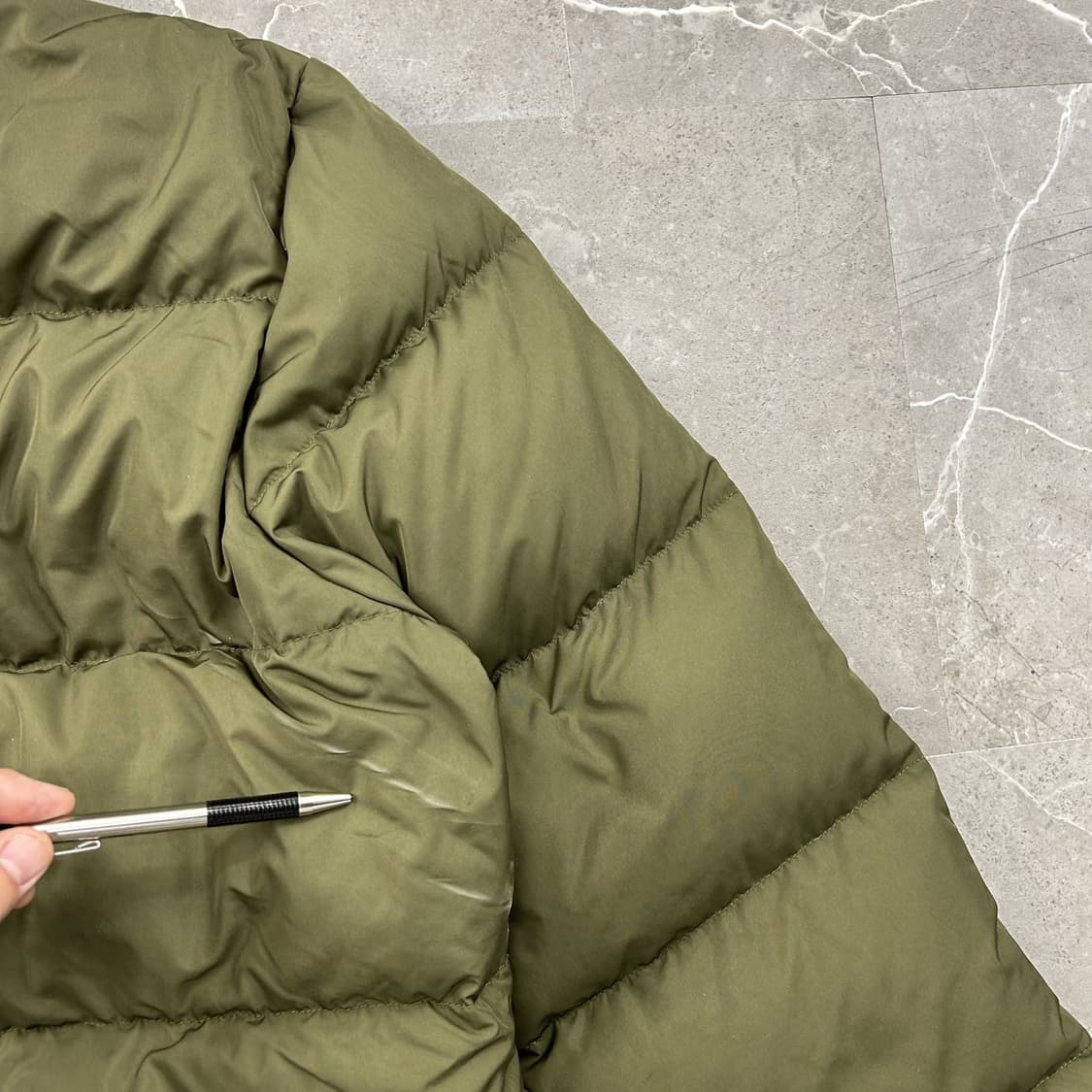 20FW 폴로 랄프 로렌 밀리터리 톤 다운 패딩 올리브카키 상품이미지6