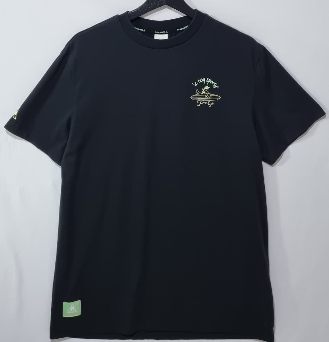 오버핏 S ) 르꼬끄 블랙 반팔티 상품이미지1