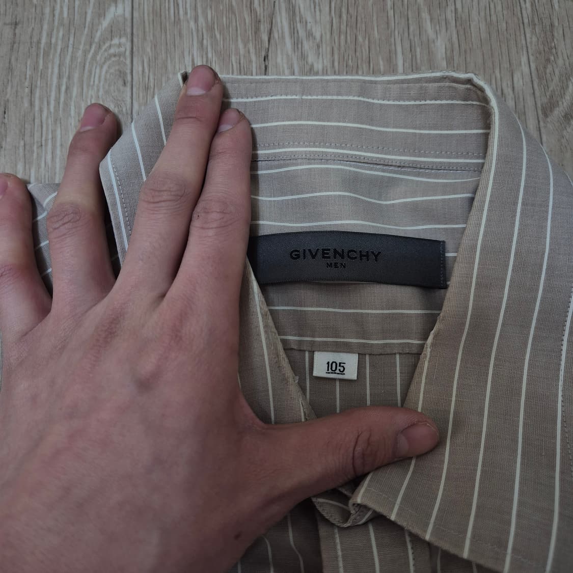 GIVENCHY 지방시 스트라이프 셔츠 XL(105) 상품이미지5