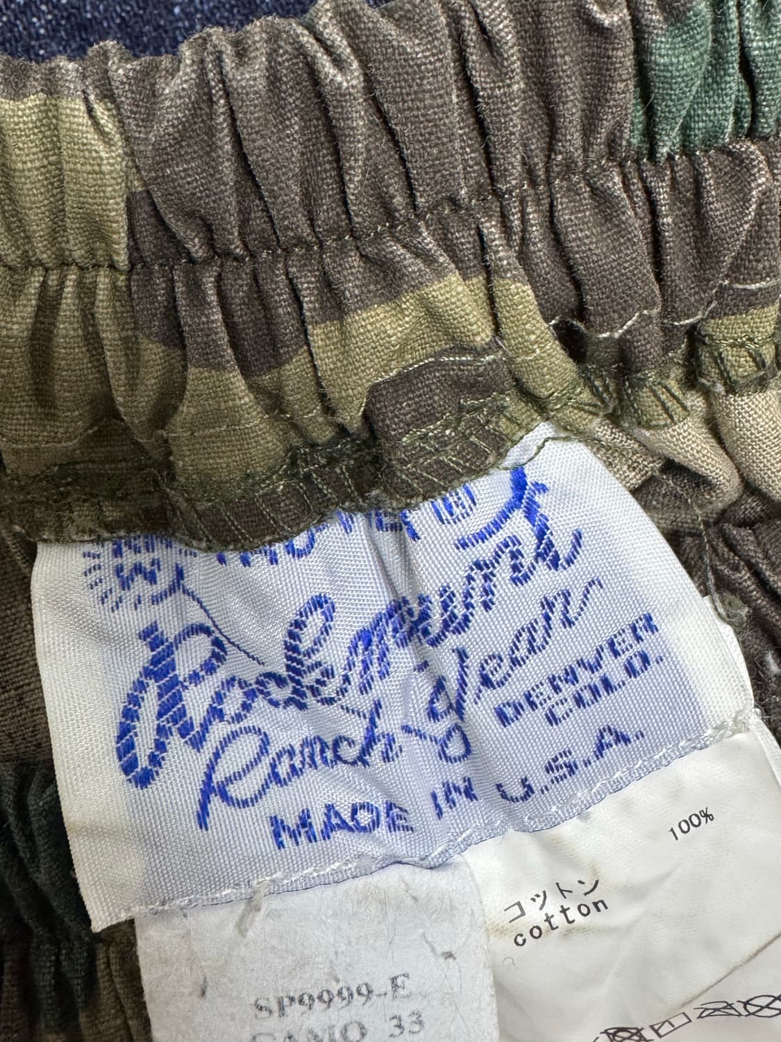 Rockmount Ranchwear camo long skirt 상품이미지2