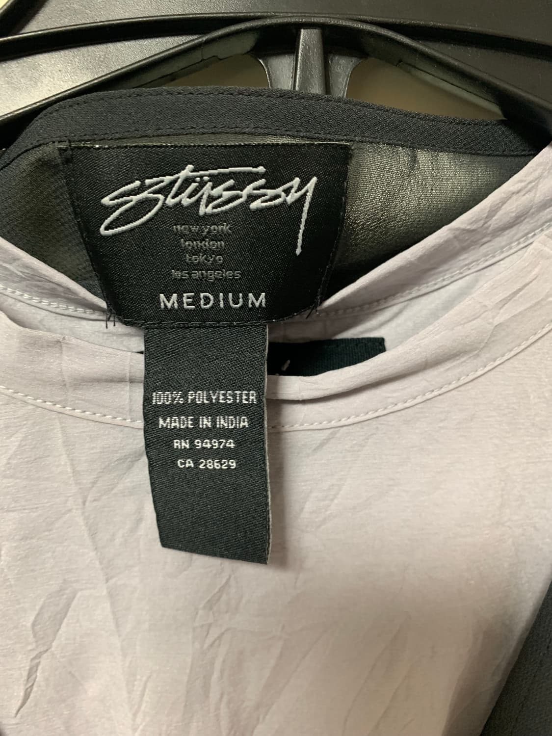 스투시 레이어드 쉬폰 블라우스 상품이미지3