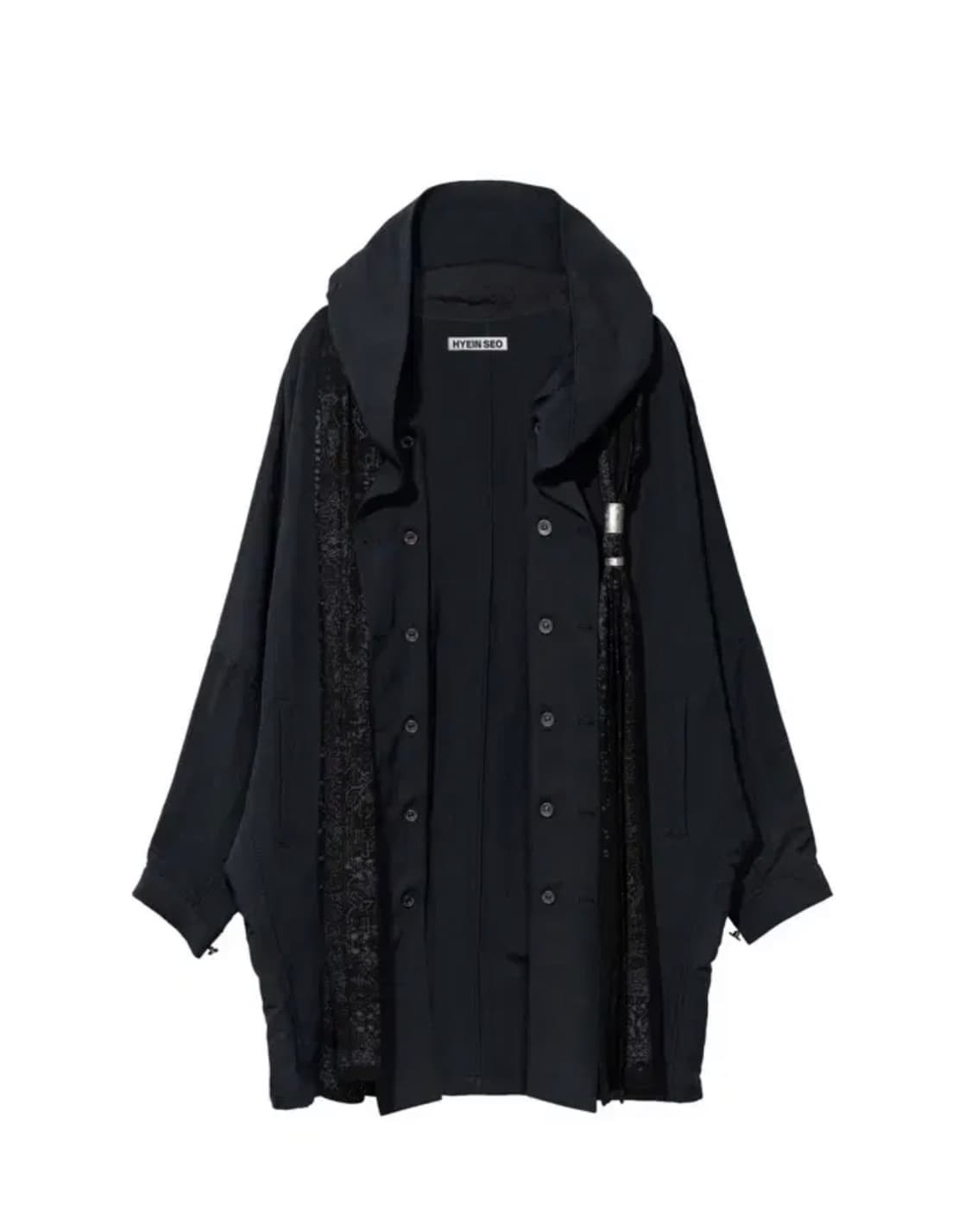 혜인서 Hooded Coat w/ Graphic Muffler 2사이즈 상품이미지1