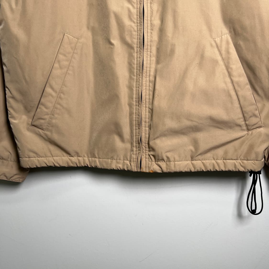 폴로 랄프로렌 베이지 플리스 라이닝 웜업 자켓 XL 상품이미지5