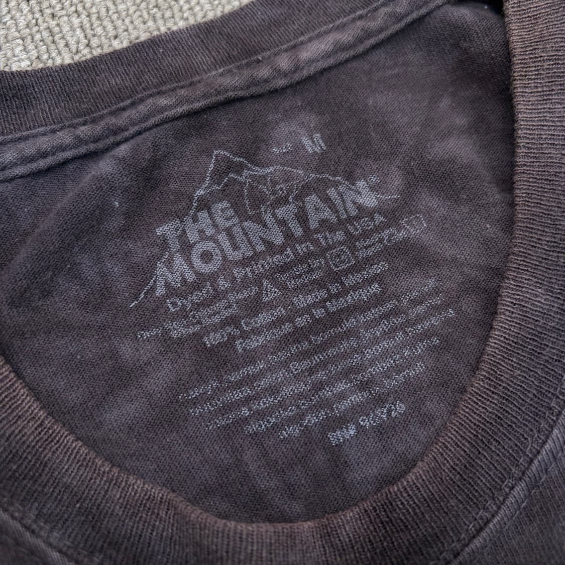 The Mountain usa 빈티지 프린팅 티셔츠  상품이미지2